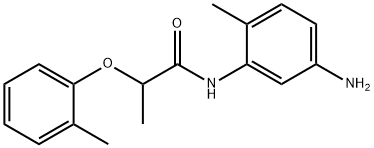 N-(5-Amino-2-methylphenyl)-2-(2-methylphenoxy)-propanamide Structure