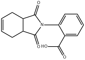 2-(1,3-dioxo-1,3,3a,4,7,7a-hexahydro-2H-isoindol-2-yl)benzoic acid Structure