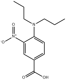 4-(dipropylamino)-3-nitrobenzoic acid Structure