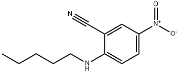 5-nitro-2-(pentylamino)benzonitrile 구조식 이미지