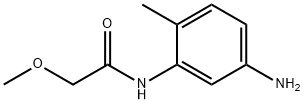 N-(5-amino-2-methylphenyl)-2-methoxyacetamide 구조식 이미지