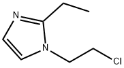 1-(2-chloroethyl)-2-ethyl-1H-imidazole hydrochloride 구조식 이미지