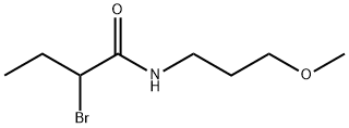 2-bromo-N-(3-methoxypropyl)butanamide 구조식 이미지