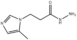 3-(5-methyl-1H-imidazol-1-yl)propanohydrazide 구조식 이미지