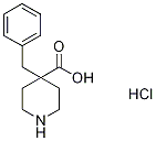 4-benzylpiperidine-4-carboxylic acid hydrochloride 구조식 이미지