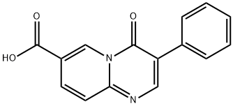 4-oxo-3-phenyl-4H-pyrido[1,2-a]pyrimidine-7-carboxylic acid Structure