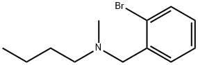 N-(2-bromobenzyl)-N-butyl-N-methylamine 구조식 이미지