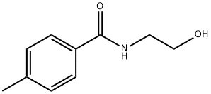 N-(2-hydroxyethyl)-4-methylbenzamide 구조식 이미지