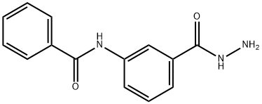 N-[3-(hydrazinocarbonyl)phenyl]benzamide 구조식 이미지