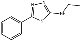 N-ethyl-5-phenyl-1,3,4-thiadiazol-2-amine Structure