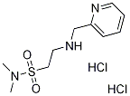 N,N-dimethyl-2-[(pyridin-2-ylmethyl)amino]ethanesulfonamide dihydrochloride Structure