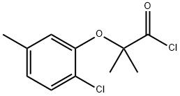 2-(2-chloro-5-methylphenoxy)-2-methylpropanoyl chloride Structure