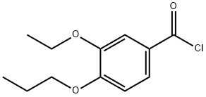 3-ethoxy-4-propoxybenzoyl chloride Structure