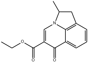 ethyl 2-methyl-6-oxo-1,2-dihydro-6H-pyrrolo[3,2,1-ij]quinoline-5-carboxylate Structure