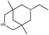 3-Ethyl-1,5-dimethyl-3,7-diaza-bicyclo[3.3.1]-nonane Structure