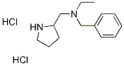 N-Benzyl-N-(2-pyrrolidinylmethyl)-1-ethanaminedihydrochloride Structure