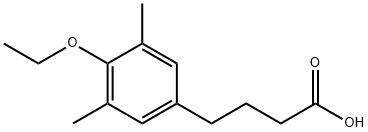 4-(4-Ethoxy-3,5-dimethyl-phenyl)-butyric acid 구조식 이미지
