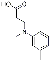 3-(Methyl-m-tolyl-amino)-propionic acid 구조식 이미지