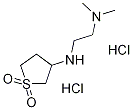 N'-(1,1-Dioxo-tetrahydro-1lambda*6*-thiophen-3-yl)-N,N-dimethyl-ethane-1,2-diamine dihydrochloride Structure