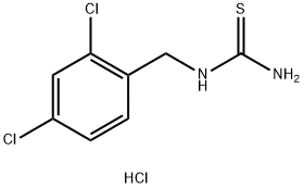 2-(2,4-Dichlorobenzyl)thiourea hydrochloride Structure