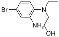 2-(2-Amino-4-bromoethylanilino)-1-ethanol Structure