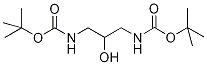 tert-Butyl N-{3-[(tert-butoxycarbonyl)amino]-2-hydroxypropyl}carbamate 구조식 이미지
