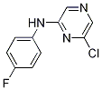 6-Chloro-N-(4-fluorophenyl)-2-pyrazinamine 구조식 이미지