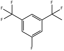 1-(1,1-Difluoroethyl)-3-fluoro-5-(trifluoromethyl)benzene 구조식 이미지