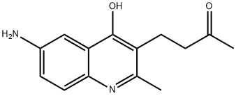 4-(6-Amino-4-hydroxy-2-methyl-quinolin-3-yl)-butan-2-one 구조식 이미지