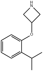 3-(2-Isopropylphenoxy)azetidine Structure