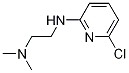 N1-(6-Chloro-2-pyridinyl)-N2,N2-dimethyl-1,2-ethanediamine 구조식 이미지