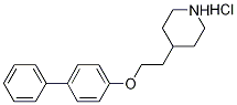 4-[2-([1,1'-Biphenyl]-4-yloxy)ethyl]piperidinehydrochloride 구조식 이미지