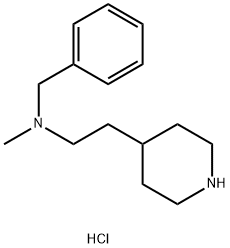 N-Benzyl-N-methyl-2-(4-piperidinyl)-1-ethanaminedihydrochloride Structure