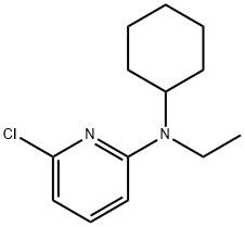 6-Chloro-N-cyclohexyl-N-ethyl-2-pyridinamine 구조식 이미지