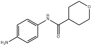 N-(4-Aminophenyl)tetrahydro-2H-pyran-4-carboxamide Structure