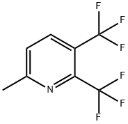 6-Methyl-2,3-bis-(trifluoromethyl)pyridine Structure