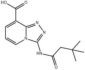 1,2,4-triazolo[4,3-a]pyridine-8-carboxylic acid, 3-[(3,3-d Structure