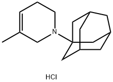 1-(1-Adamantyl)-5-methyl-1,2,3,6-tetrahydropyridine hydrochloride 구조식 이미지