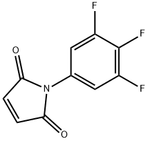 1-(3,4,5-Trifluorophenyl)-1H-pyrrole-2,5-dione 구조식 이미지