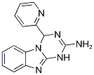 4-Pyridin-2-yl-1,4-dihydro[1,3,5]triazino-[1,2-a]benzimidazol-2-amine 구조식 이미지