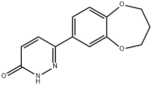 6-(3,4-Dihydro-2H-1,5-benzodioxepin-7-yl)-pyridazin-3(2H)-one Structure