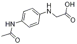 N-[4-(Acetylamino)phenyl]glycine 구조식 이미지