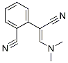 2-[(Z)-1-Cyano-2-(dimethylamino)vinyl]benzonitrile Structure