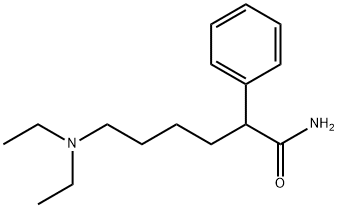 6-(Diethylamino)-2-phenylhexanamide Structure