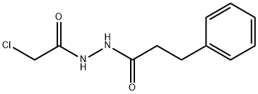 N'-(Chloroacetyl)-3-phenylpropanohydrazide 구조식 이미지