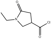 1-Ethyl-5-oxopyrrolidine-3-carbonyl chloride 구조식 이미지