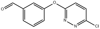 3-[(6-Chloropyridazin-3-yl)oxy]benzaldehyde 구조식 이미지