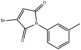 3-Bromo-1-(3-methylphenyl)-1H-pyrrole-2,5-dione Structure