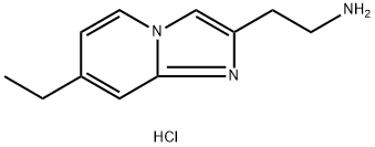 [2-(7-Ethylimidazo[1,2-a]pyridin-2-yl)ethyl]amine dihydrochloride 구조식 이미지