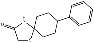 8-Phenyl-1-thia-4-azaspiro[4.5]decan-3-one Structure